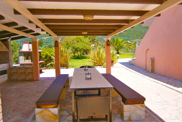 Villa “Memos” in Skidi Beach - Garden