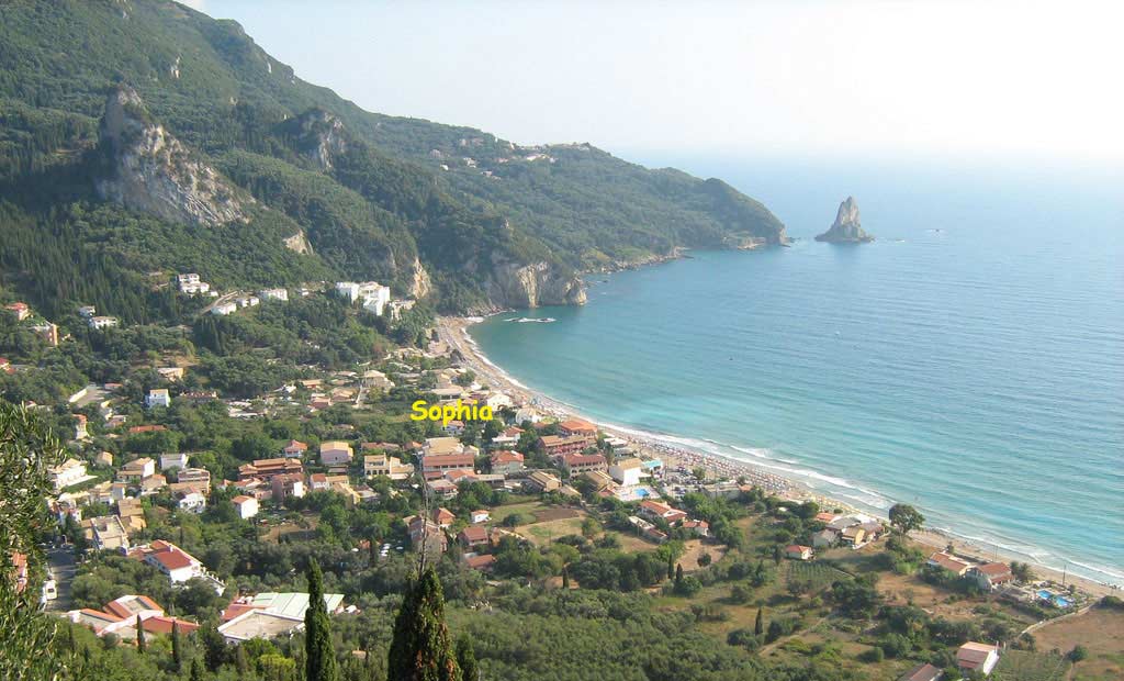 Corfu Holiday apartments "Sophia" in Agios Gordios Beach